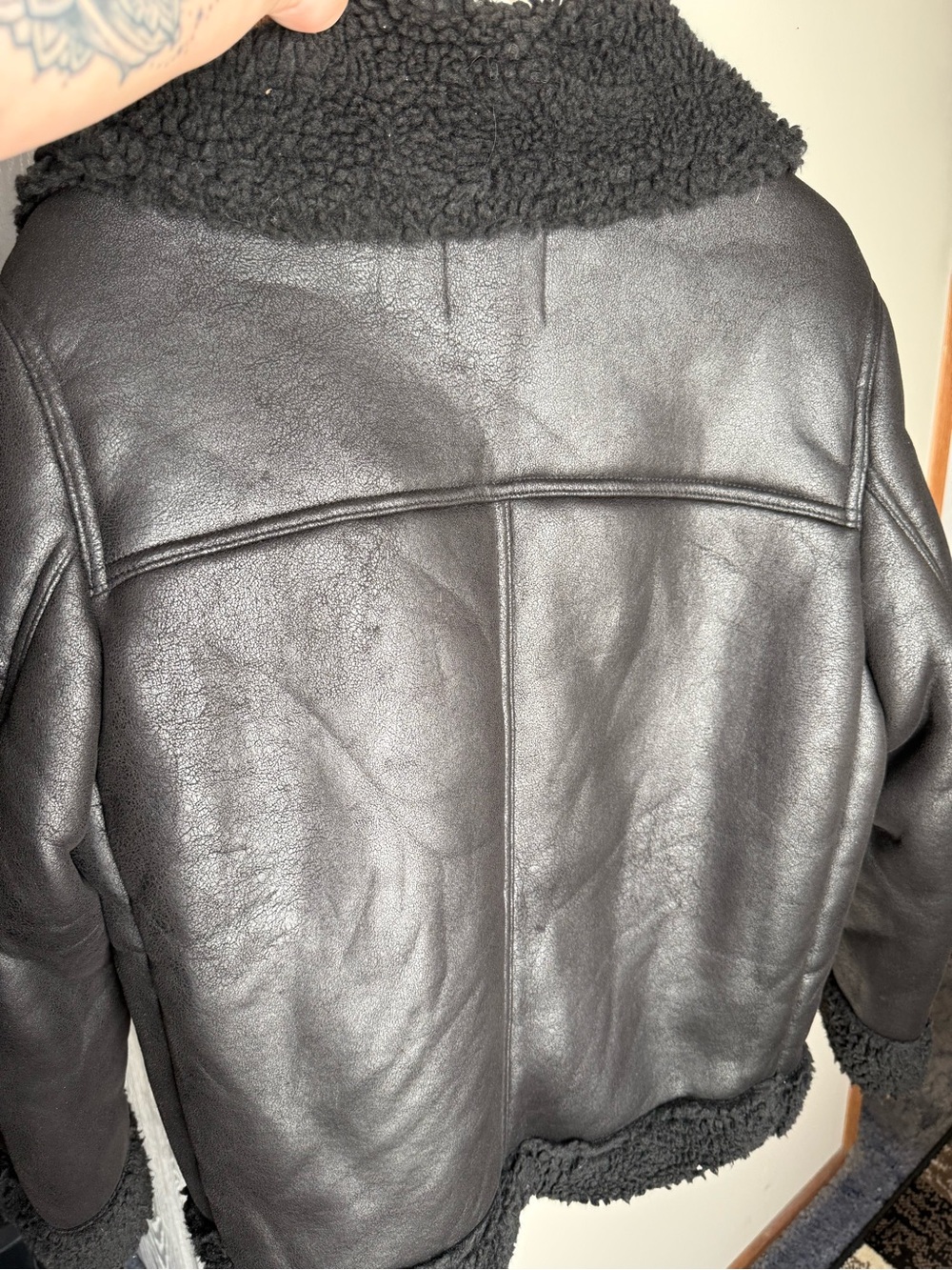 H&M oversized Moto jacket - Picture 8 of 9